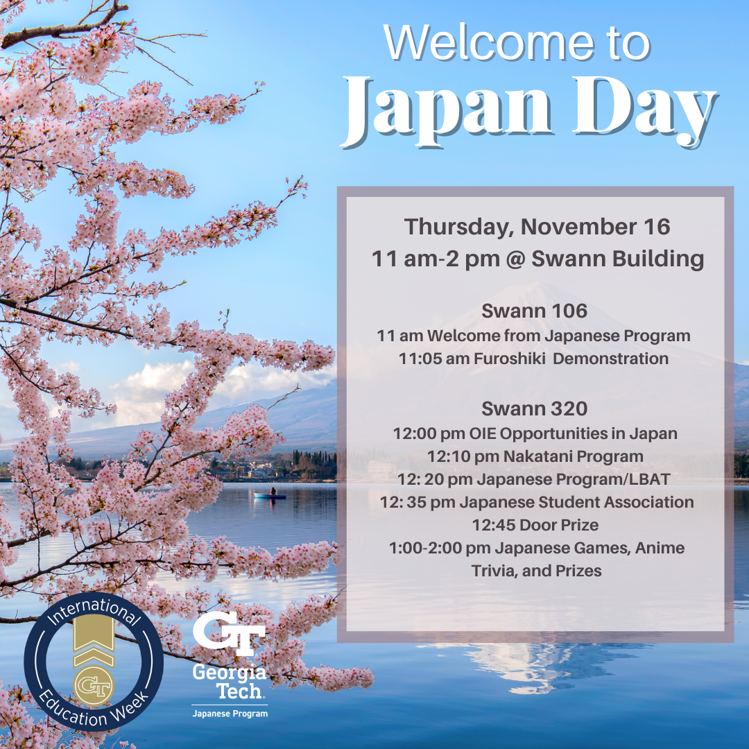 Japan Day 2023 Campus Calendar